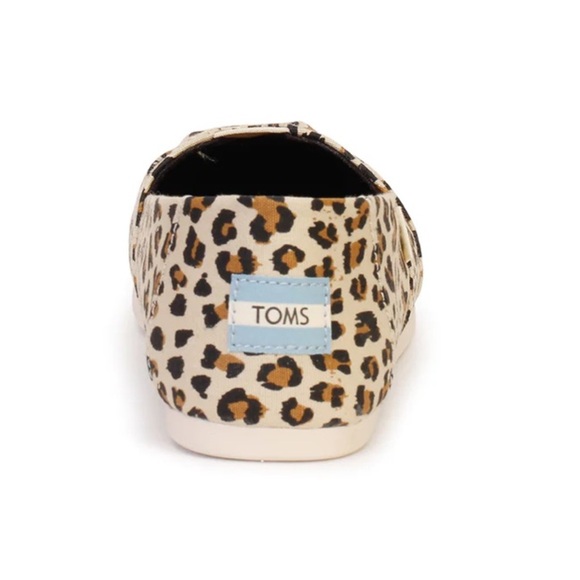 Toms | Women’s cream/black/brown Alpargata Animal Print Casual Slip-On Shoes 7.5 - Picture 3 of 15